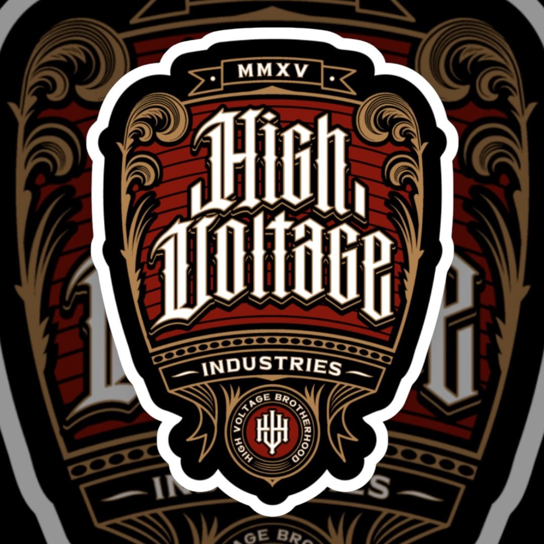Heritage Sticker - High Voltage Industries