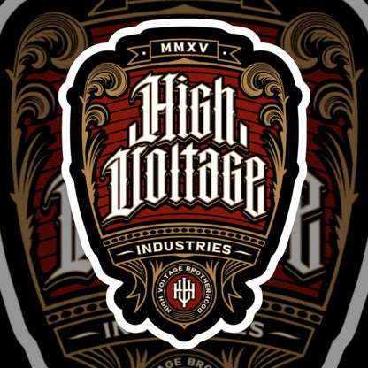 Heritage Sticker - High Voltage Industries