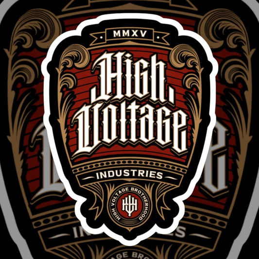 Heritage Sticker - High Voltage Industries
