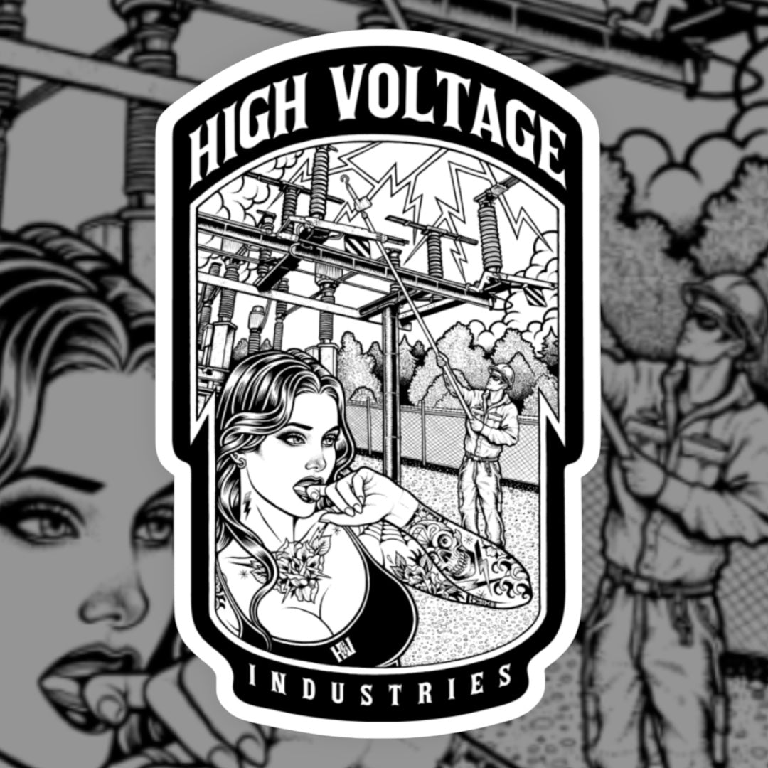 Hot Stick Sticker - High Voltage Industries