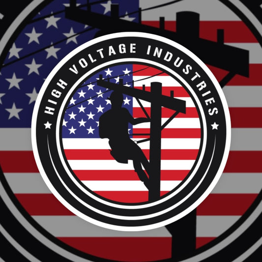 Patriot Sticker - High Voltage Industries