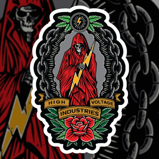 Reaper Sticker - High Voltage Industries