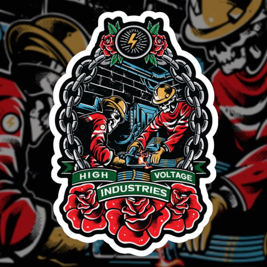 Splicer Sticker - High Voltage Industries