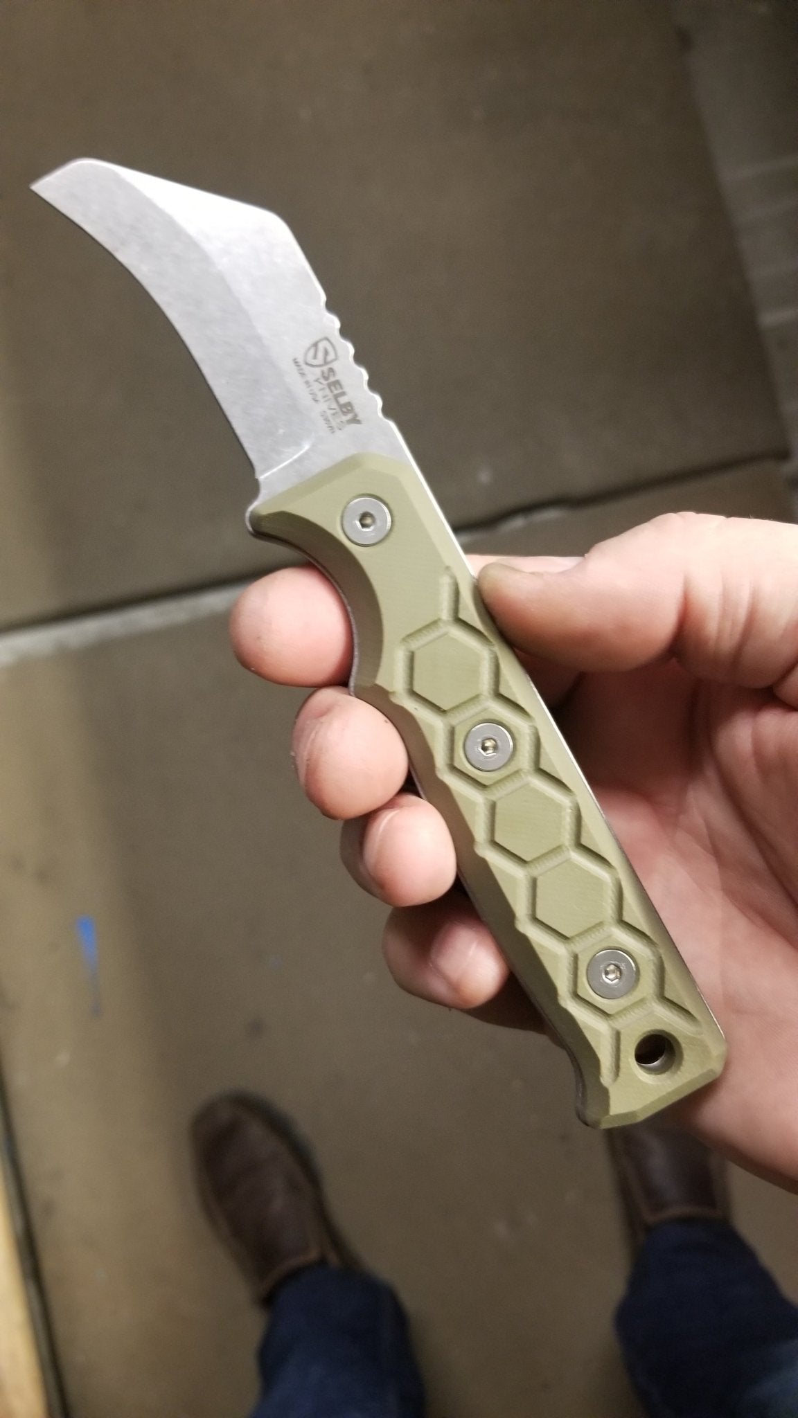 Selby Lineman Skinner - Stonewash Finish - High Voltage Industries