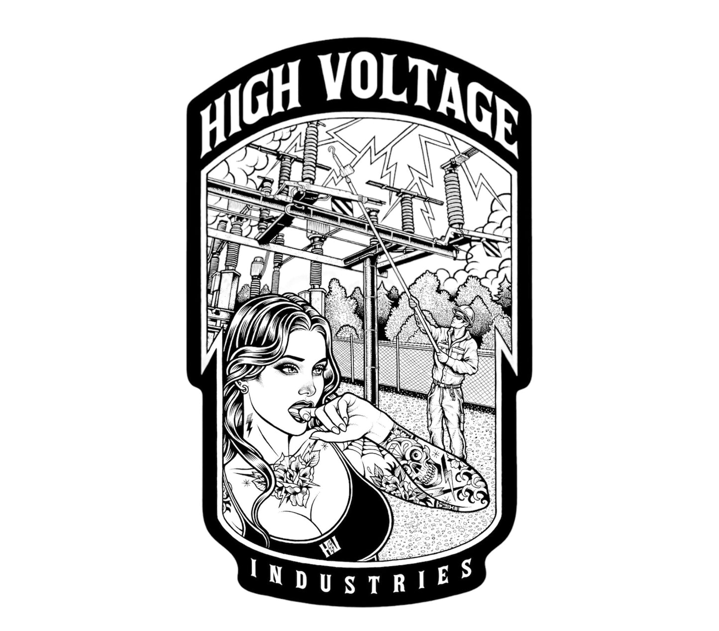 Hot Stick Sticker - High Voltage Industries