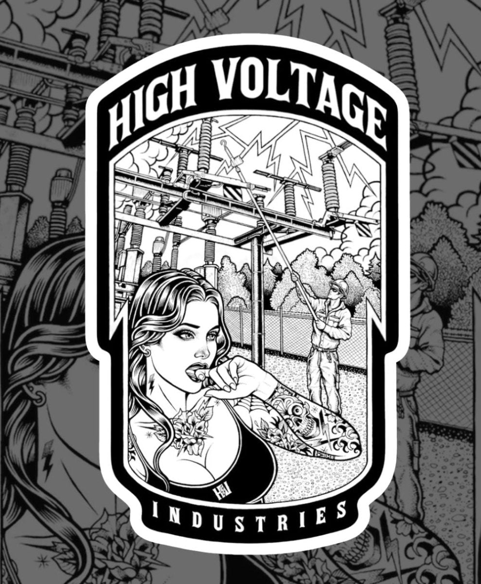 Hot Stick Sticker - High Voltage Industries