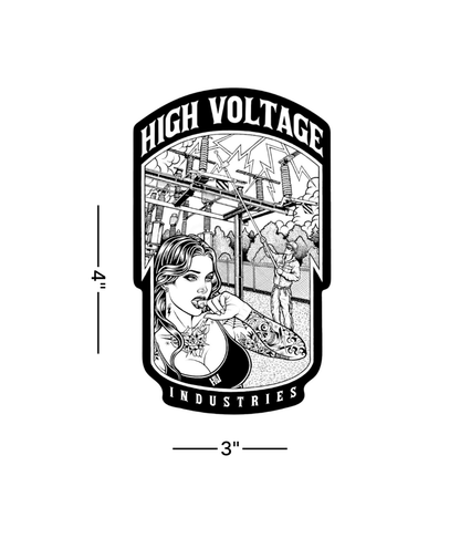 Hot Stick Sticker - High Voltage Industries