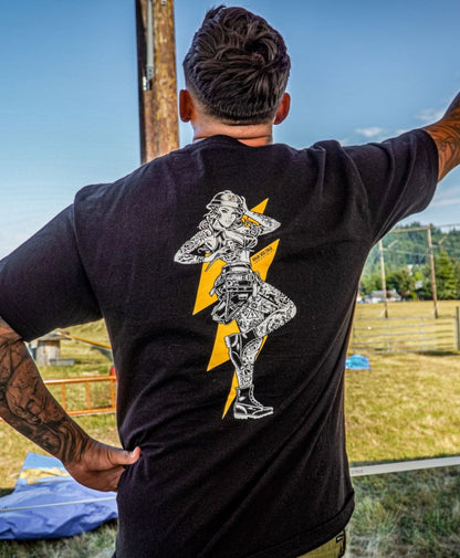 HV Vixen Tee - Made in USA - High Voltage Industries