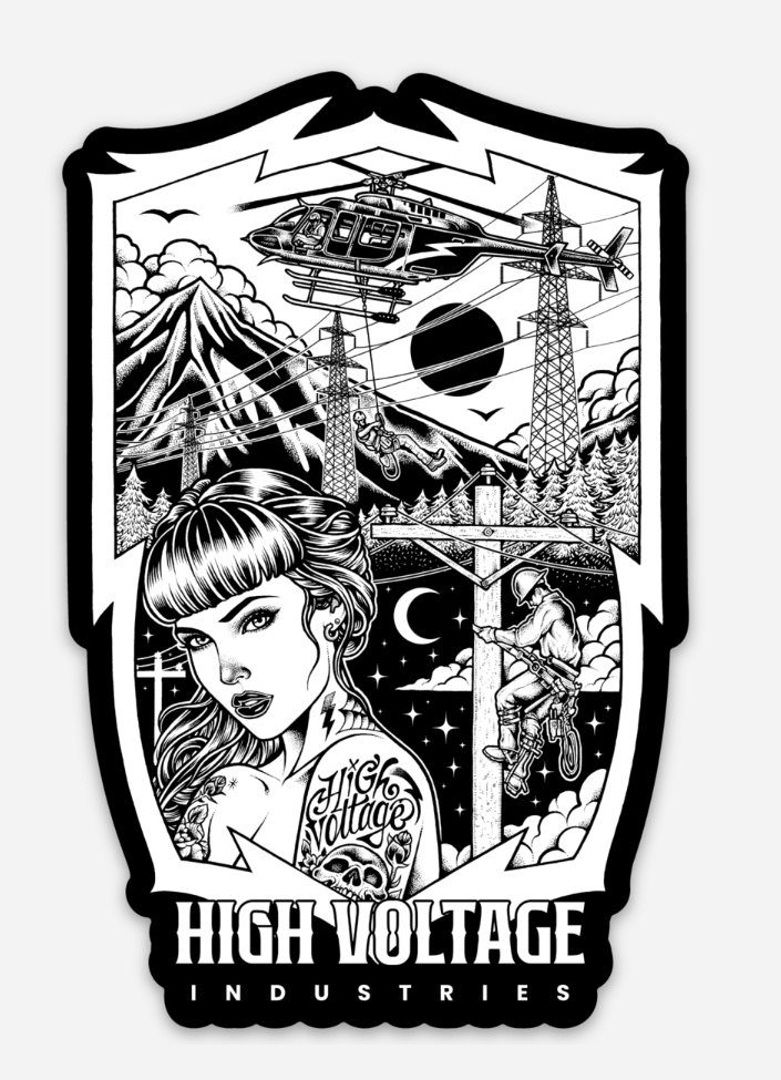 HVI Vixens Sticker Pack (5 stickers) - High Voltage Industries