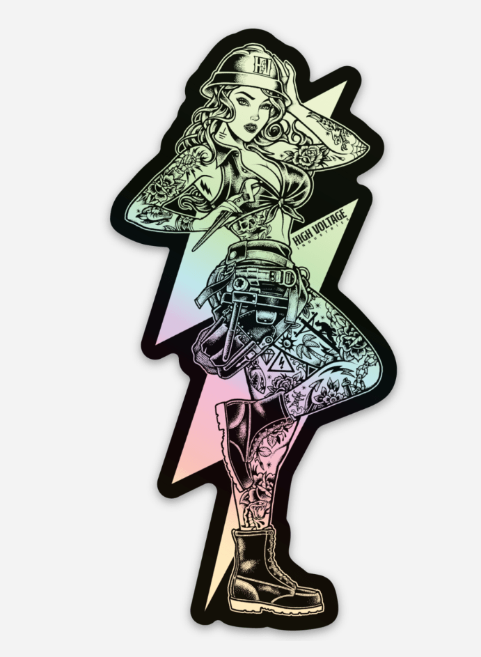 HVI Vixens Sticker Pack (8 stickers) - High Voltage Industries