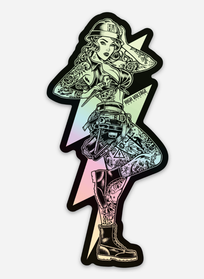 HVI Vixens Sticker Pack (8 stickers) - High Voltage Industries