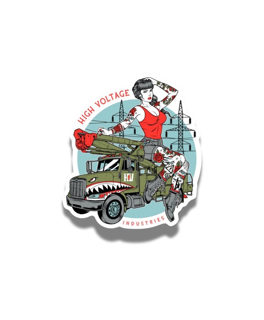 HVI Vixens Sticker Pack (8 stickers) - High Voltage Industries