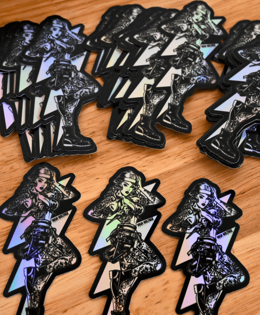 HVI Vixens Sticker Pack (8 stickers) - High Voltage Industries