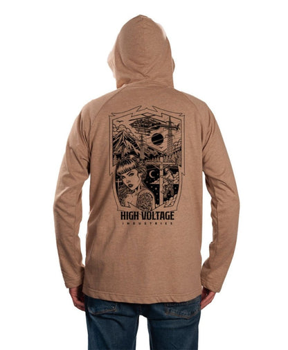 HVI x Benchmark FR - Dreamer Lightweight FR Hoodie - High Voltage Industries
