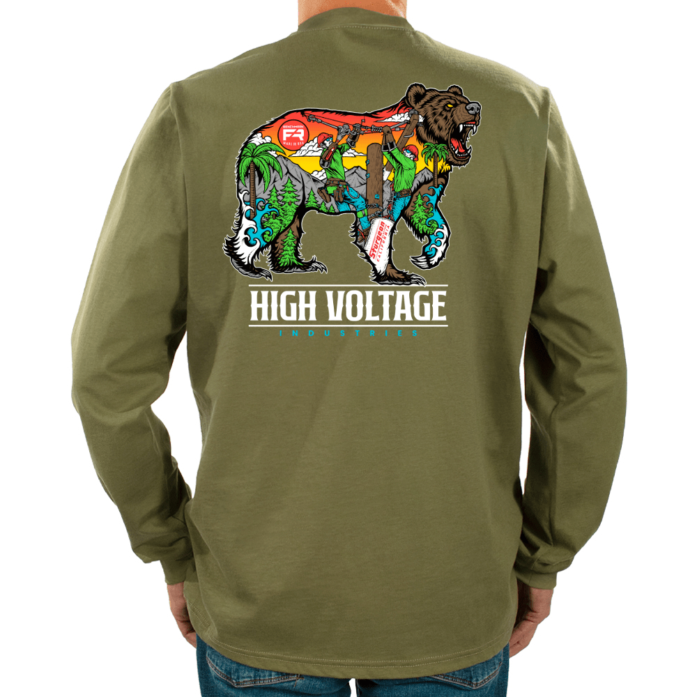 HVI x Benchmark FR - LIMITED EDITION: 2026 Rodeo Collab FR Shirt - MADE IN USA - High Voltage Industries