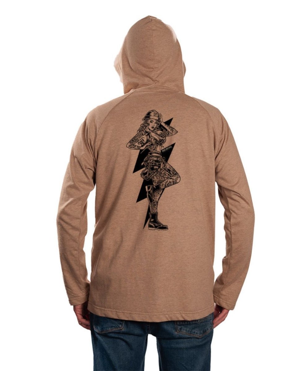 HVI x Benchmark FR - Vixen Lightweight FR Hoodie - High Voltage Industries