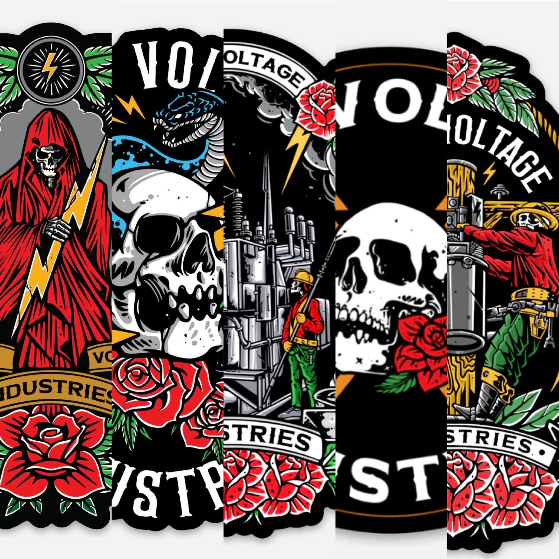 Immortal Sticker Pack (5 stickers) - High Voltage Industries