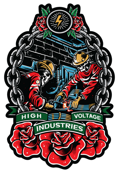 Jumbo Sticker Pack (21 stickers) - High Voltage Industries