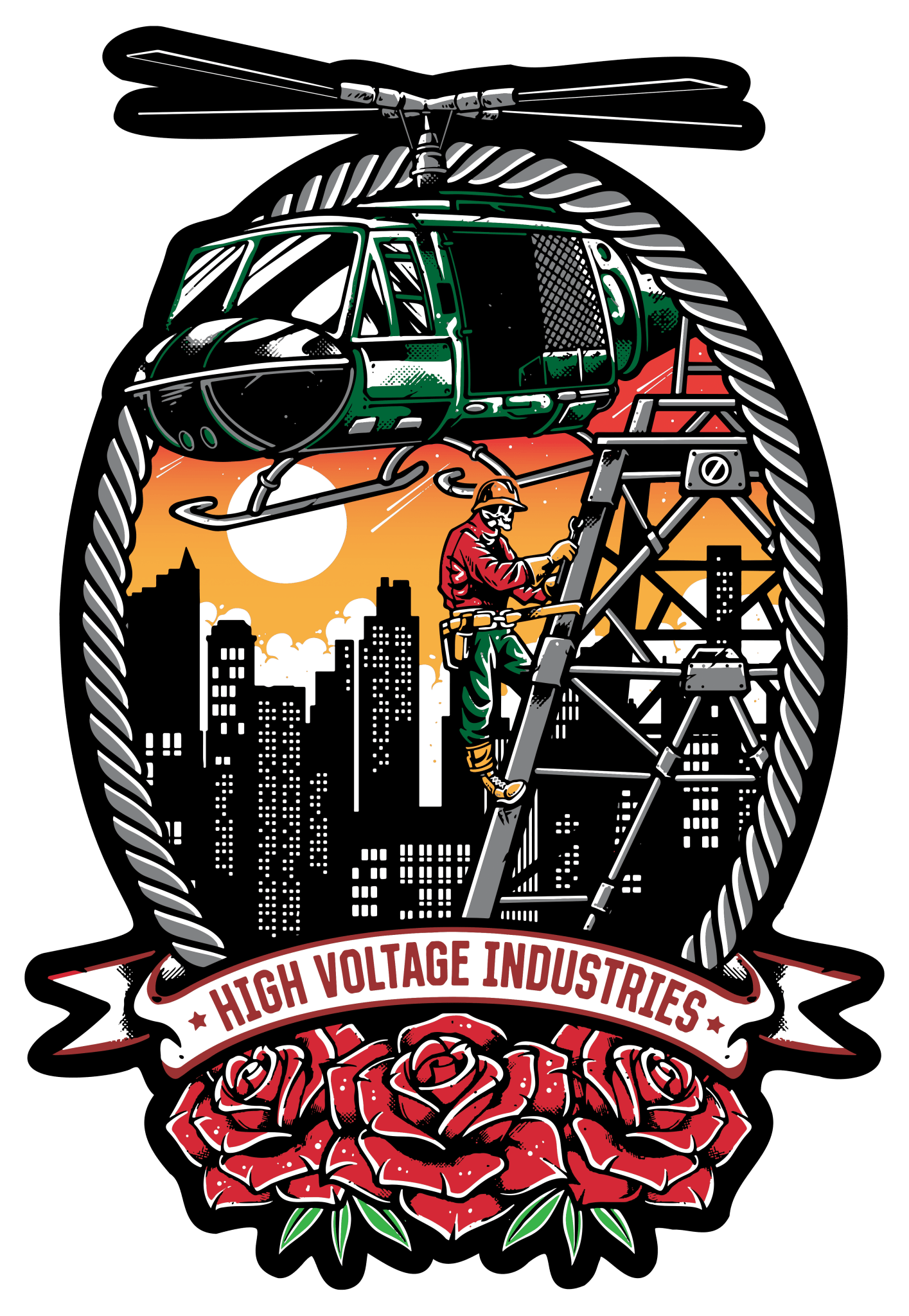 Jumbo Sticker Pack (21 stickers) - High Voltage Industries