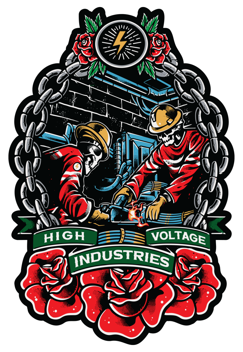 Jumbo Sticker Pack (21 stickers) - High Voltage Industries