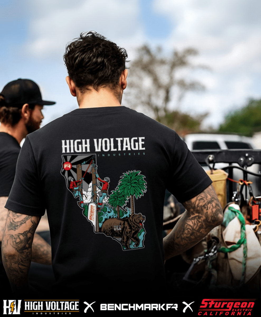 LIMITED EDITION: 2025 Rodeo Collab Tee - MADE IN USA - High Voltage Industries