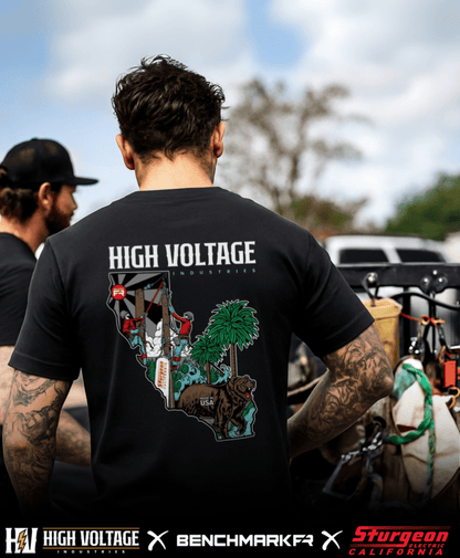 LIMITED EDITION: 2025 Rodeo Collab Tee - MADE IN USA - High Voltage Industries