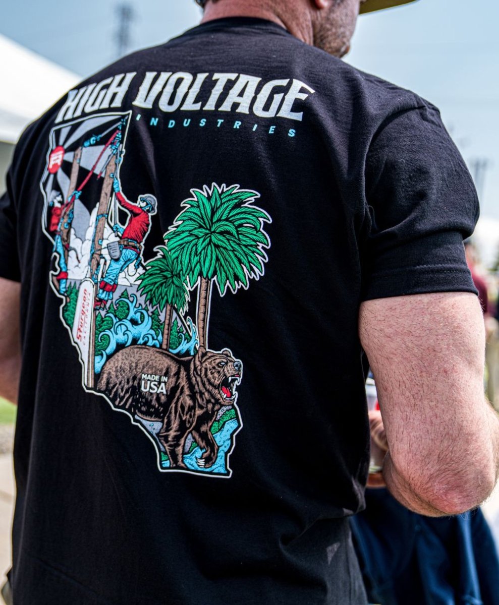 LIMITED EDITION: 2025 Rodeo Collab Tee - MADE IN USA - High Voltage Industries