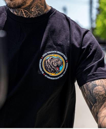 LIMITED EDITION: 2025 Rodeo Collab Tee - MADE IN USA - High Voltage Industries