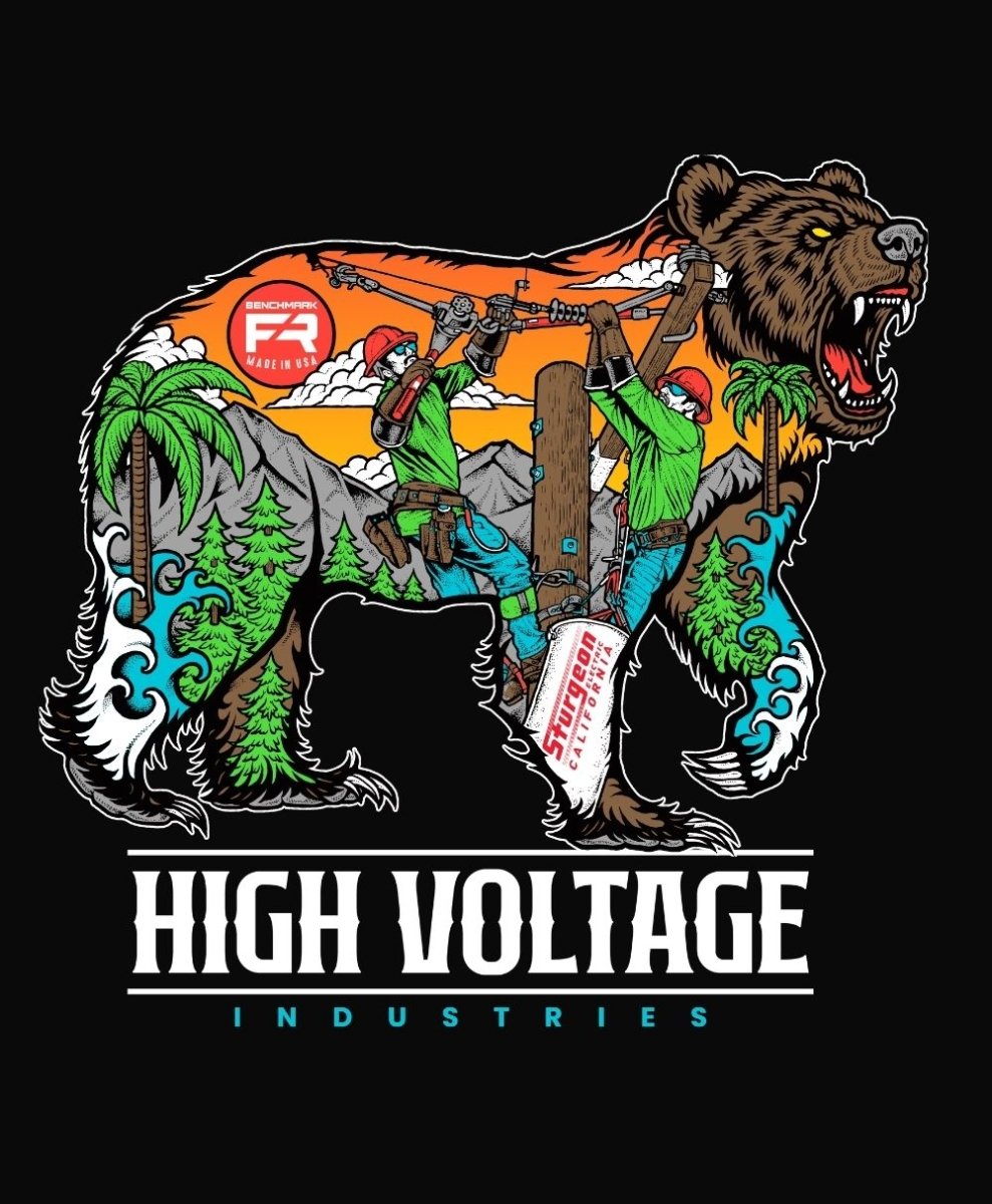 LIMITED EDITION: 2026 Rodeo Collab Tee - MADE IN USA - High Voltage Industries