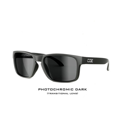 Co Eyewear - Loki Z87 Matte Black Photochromic - High Voltage Industries