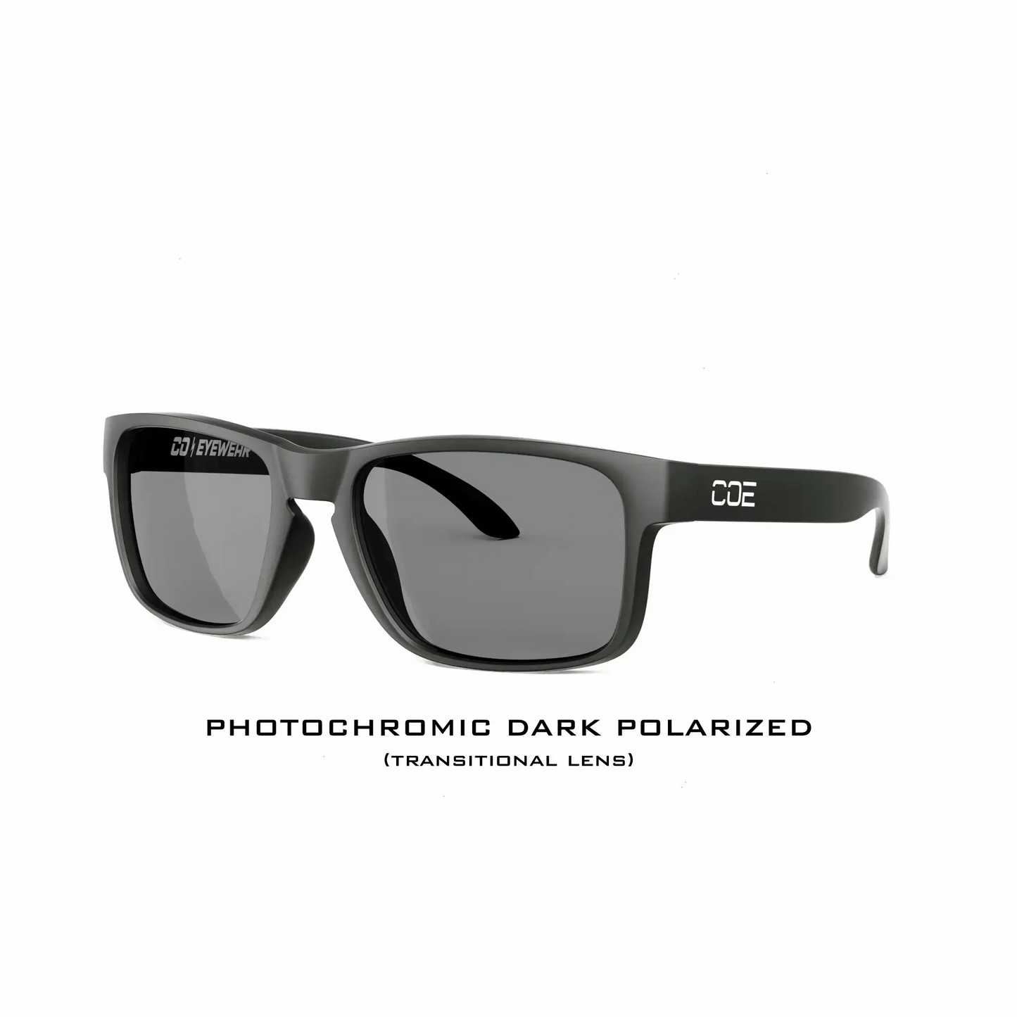 Co Eyewear - Loki Z87 Matte Black Photochromic - High Voltage Industries