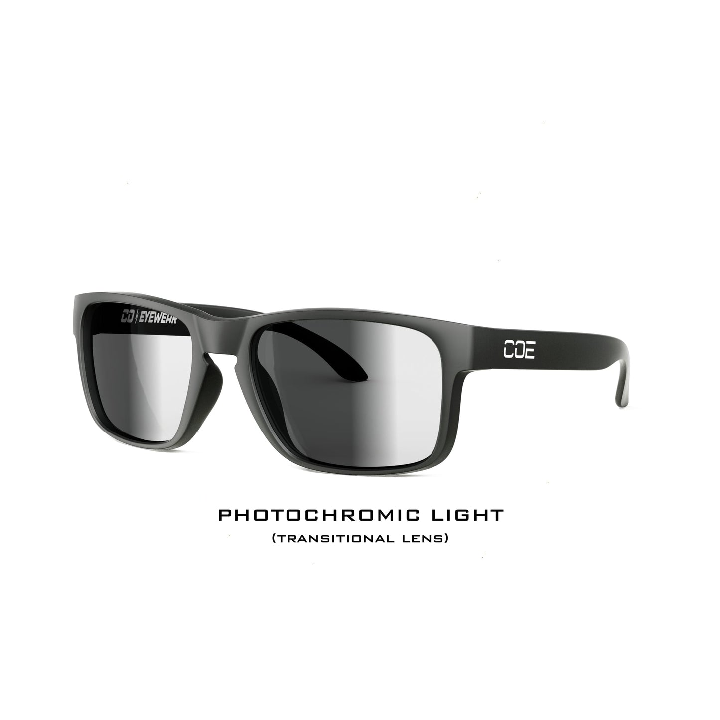 Co Eyewear - Loki Z87 Matte Black Photochromic - High Voltage Industries