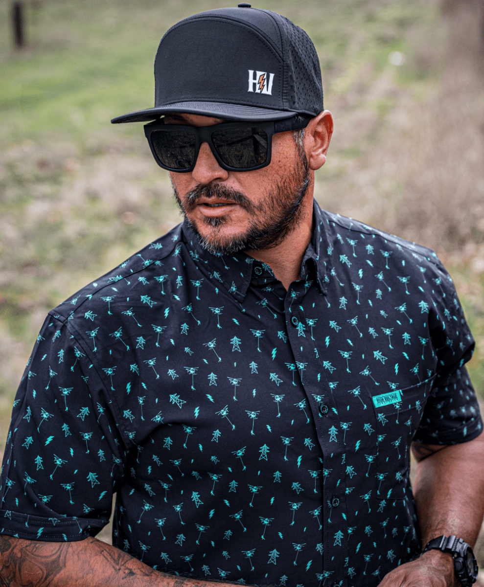 Longline Button Up - High Voltage Industries