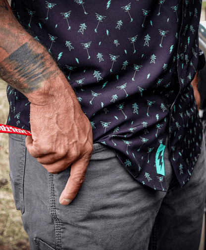 Longline Button Up - High Voltage Industries