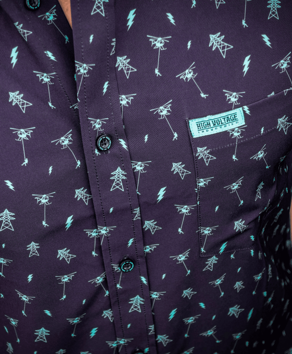 Longline Button Up - High Voltage Industries
