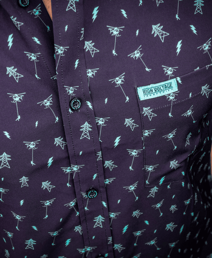 Longline Button Up - High Voltage Industries