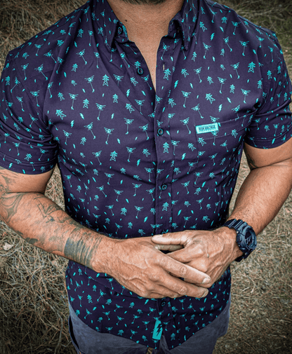 Longline Button Up - High Voltage Industries