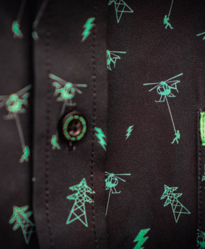 Longline Button Up - High Voltage Industries