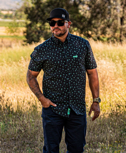 Longline Button Up