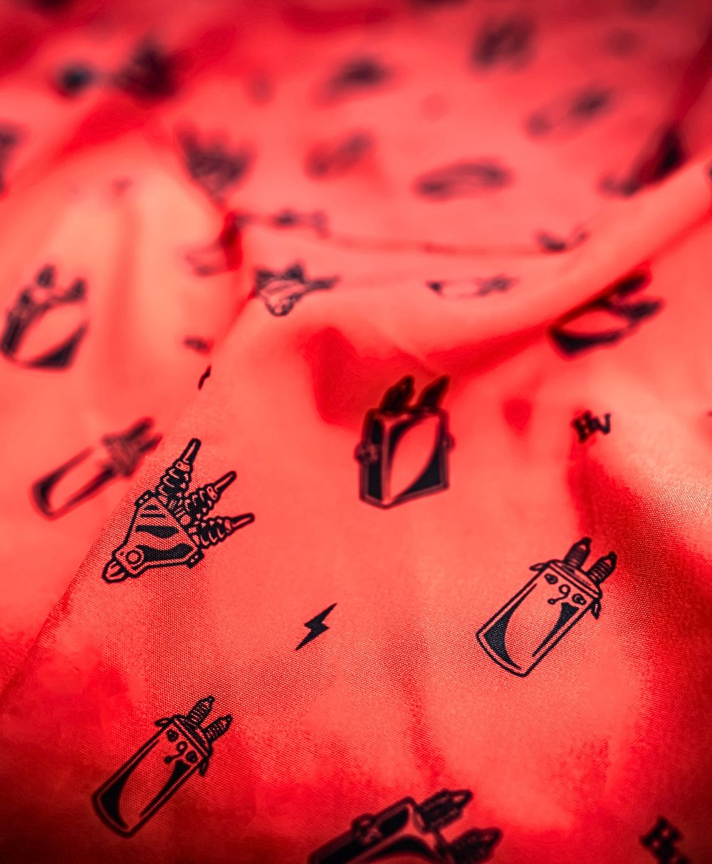 Distro Button Up - High Voltage Industries