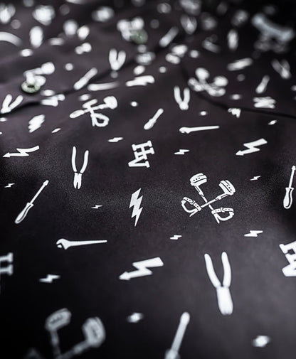 Essentials Button Up (Black)