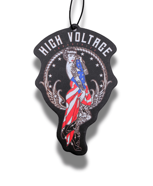 Old Glory Air Freshener - High Voltage Industries