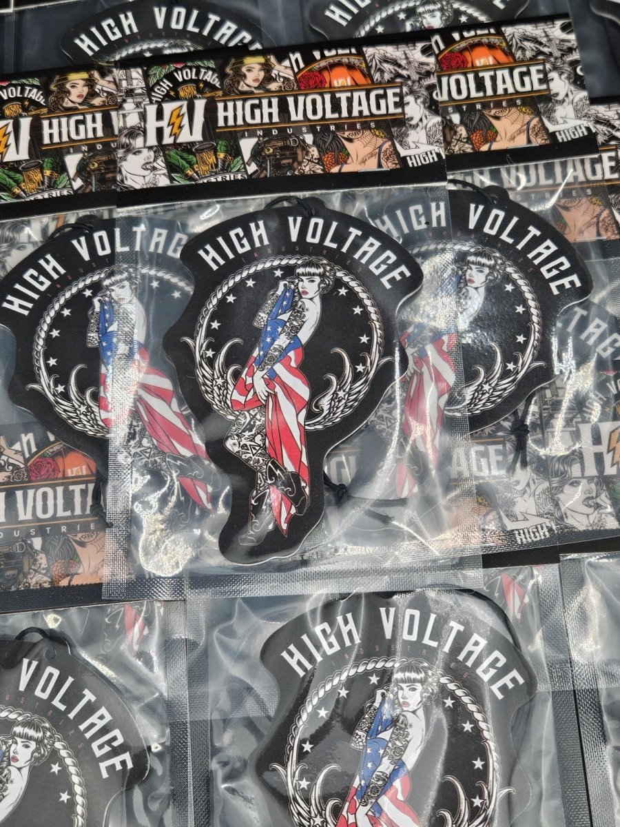 Old Glory Air Freshener - High Voltage Industries