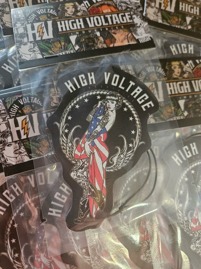 Old Glory Air Freshener - High Voltage Industries