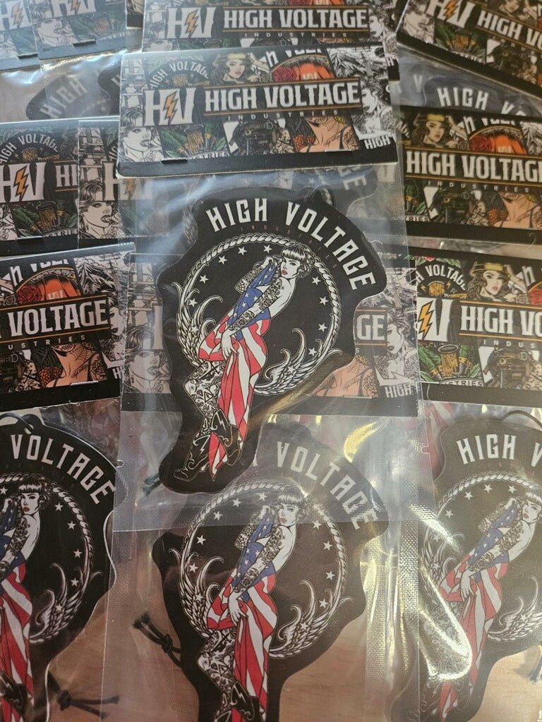 Old Glory Air Freshener - High Voltage Industries