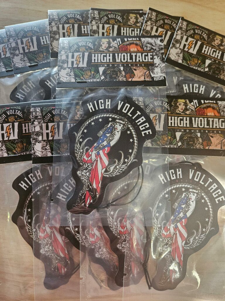 Old Glory Air Freshener - High Voltage Industries