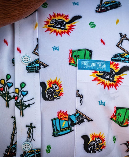 Overtime Button Up - High Voltage Industries