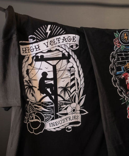 Paradise Tee - Made in USA - High Voltage Industries