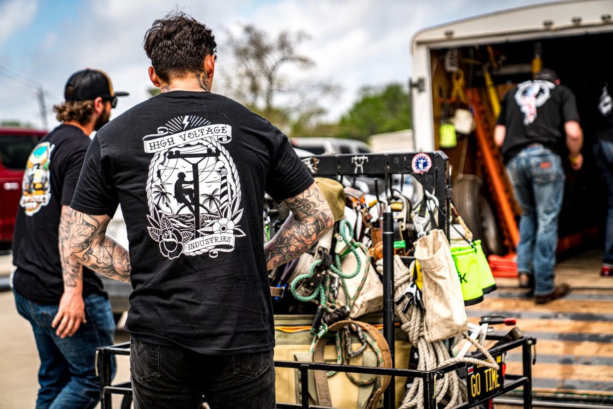 Paradise Tee - Made in USA - High Voltage Industries
