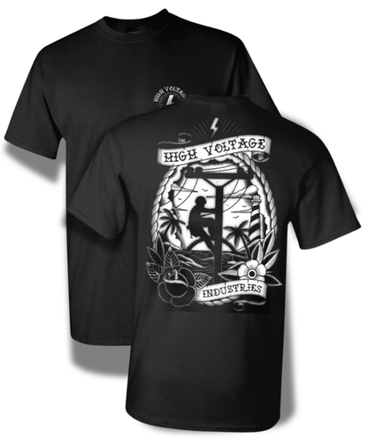 Paradise Tee - Made in USA - High Voltage Industries